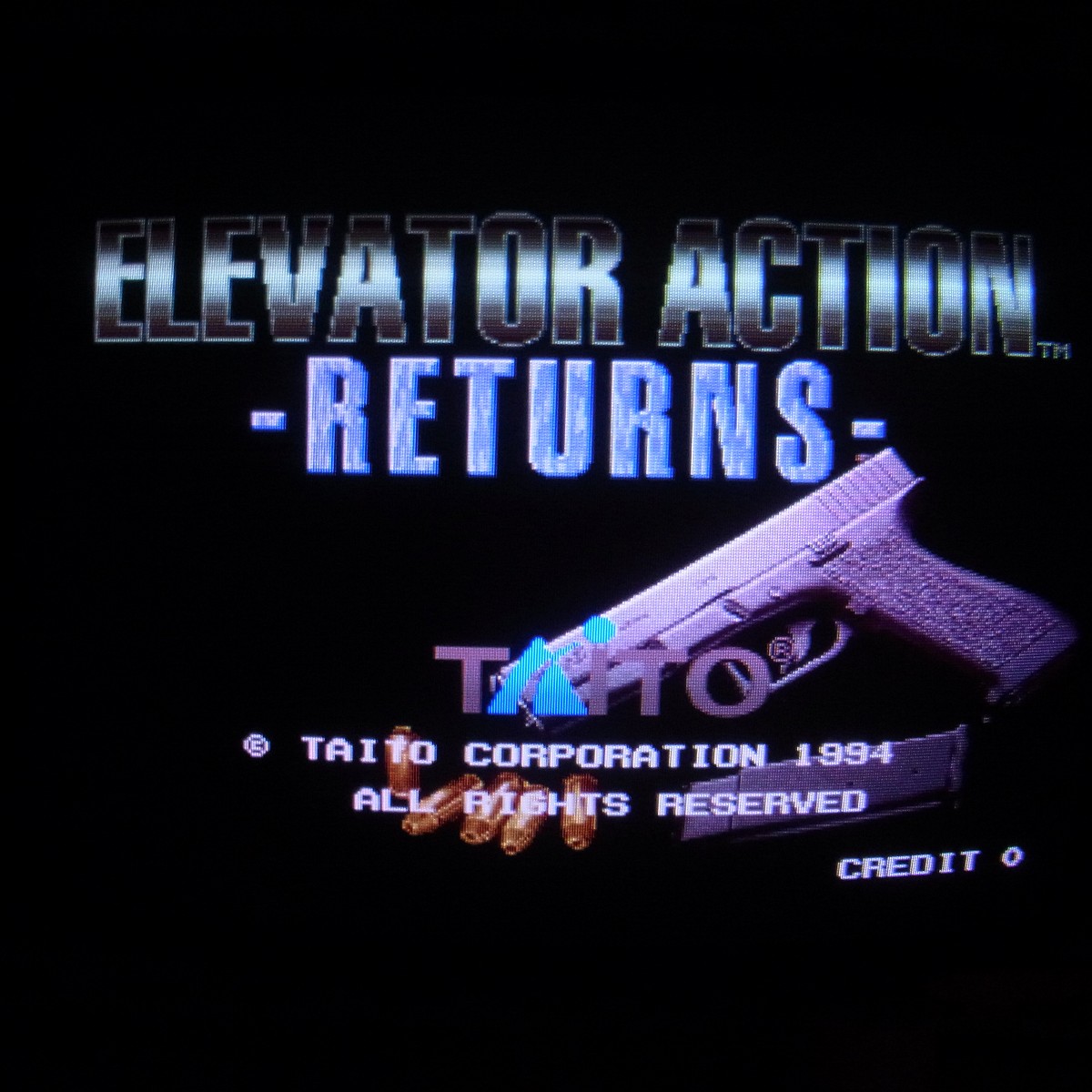 【中古アーケード基板】タイトー/TAITO エレベーターアクション リターンズ ELEVATOR ACTION RETURNS F3 動作確認済