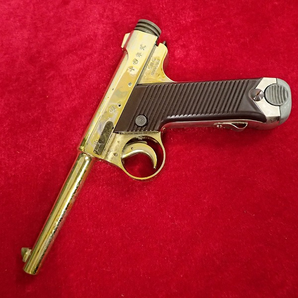 再塗装品 ハドソン 金属製モデルガン 南部14年式 前期