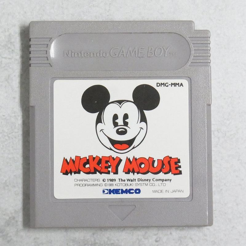 【中古ソフト】ゲームボーイ｜ミッキーマウス