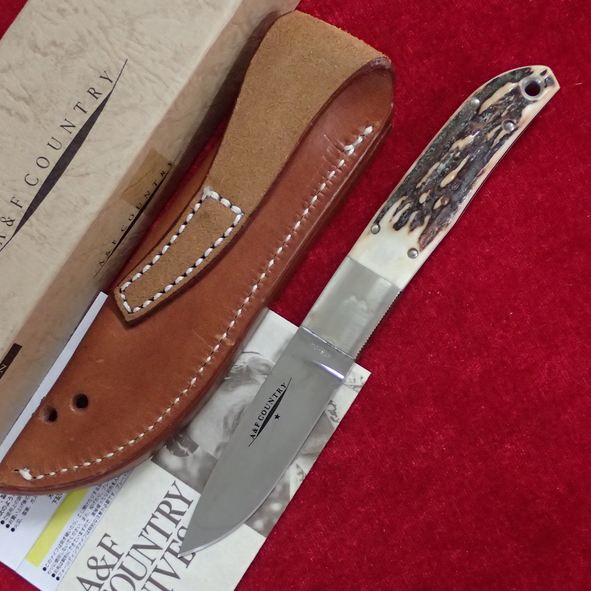 A&F COUNTRY ドロップハンター ST MOKI R.W.Loveless スタッグ