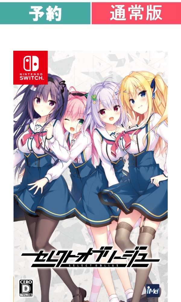 【予約商品】[Switch /通常版]セレクトオブリージュ　通常版