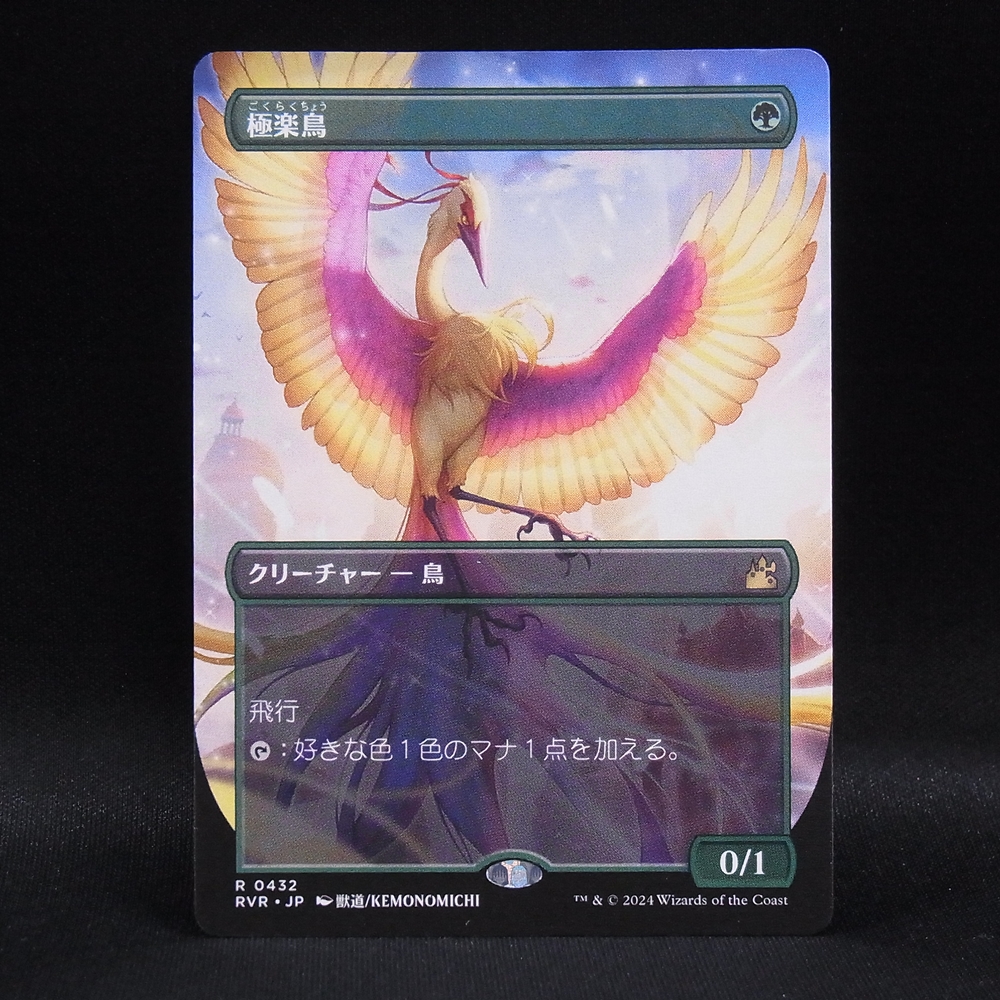 ◆【中古MTG】マジックザギャザリング│極楽鳥(ボーダレス版)【RVR/JP】