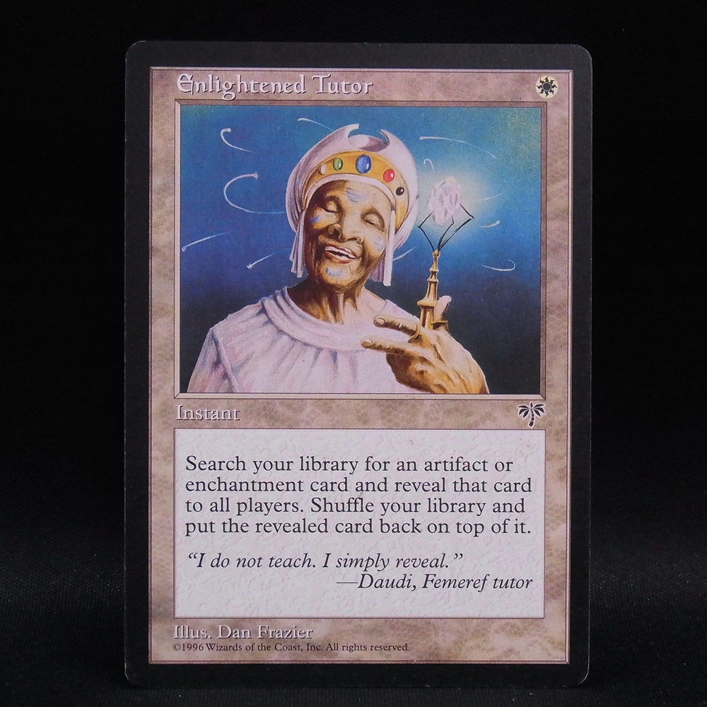 ◆【中古MTG】マジックザギャザリング│悟りの教示者/Enlightened Tutor【MIR/EN】