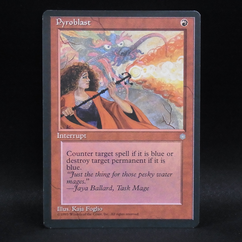◆【中古MTG】マジックザギャザリング│紅蓮破/Pyroblast【ICE/EN】