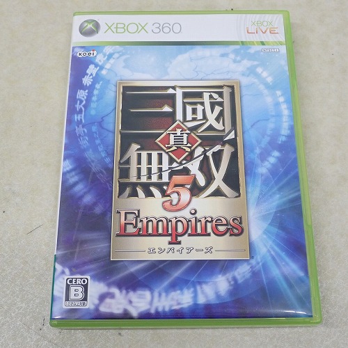 【中古ソフト】XBOX360 | 真・三國無双5 Empires