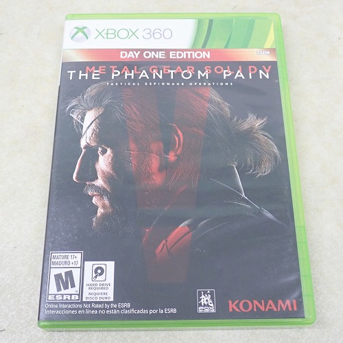 【中古ソフト】XBOX360 | METAL GEAR SOLID V THE PHANTOM PAIN 北米版 海外版