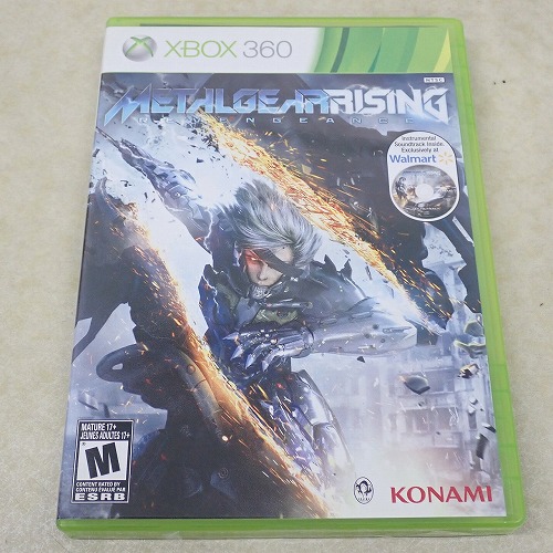 【中古ソフト】XBOX360 | METAL GEAR SOLID RISING 北米版 海外版