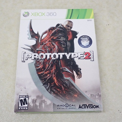 【中古ソフト】XBOX360 | PROTOTYPE2 北米版 海外版 未開封