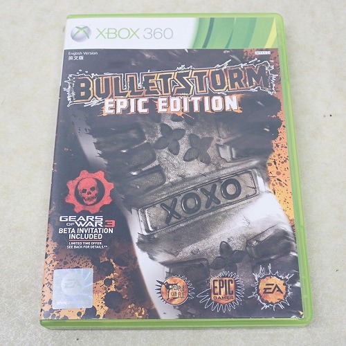 【中古ソフト】XBOX360 | BULLETSTORM EPIC EDITION 北米版 海外版