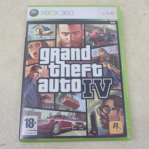 【中古ソフト】XBOX360 | grand theft auto IV 欧州版 海外版