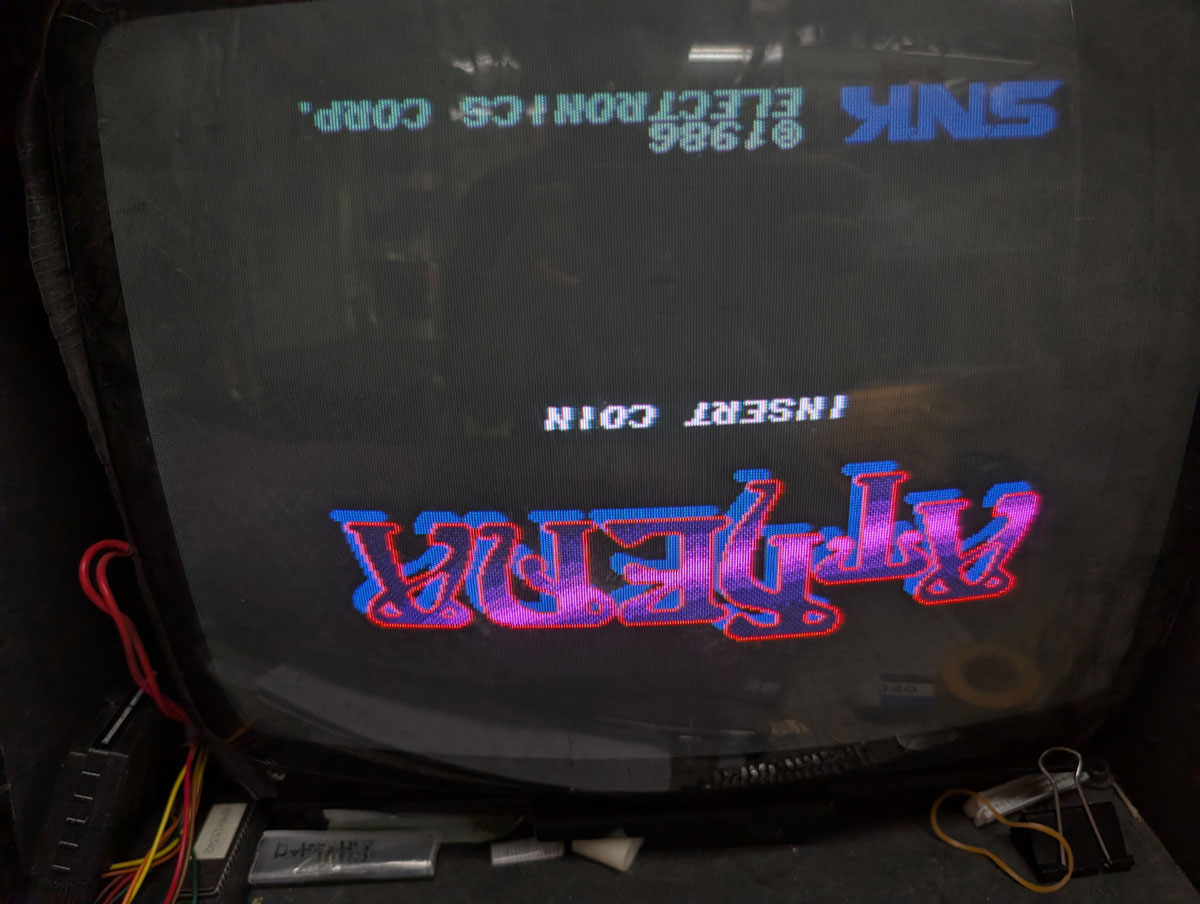 【店頭併売品】（アーケード基板）SNK「アテナ」【AR-3593】